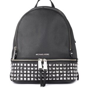 Michael kors medium rhea studded backpack like new